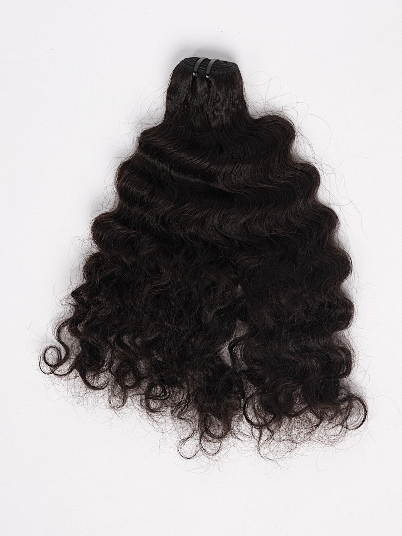 Wavy curly-Cambodian Hair
